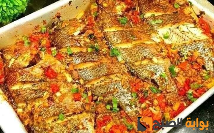 صينية سمك بلطي بالبطاطس في 5 دقائق هتحضريها