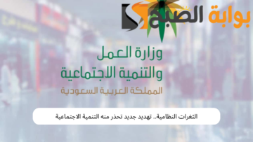 الثغرات النظامية.. تهديد جديد تحذر منه التنمية الاجتماعية، تعرف على العواقب والتعليمات
