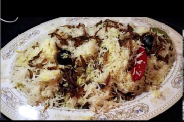 “من المطبخ الباكستاني” طريقة عمل أرز بشاور مثل المطاعم للعزائم