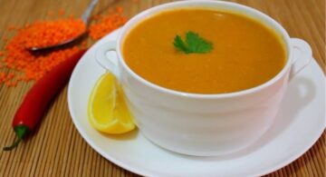 طريقة عمل شوربة العدس الأصفر أكتر أكله تدفي في الشتا