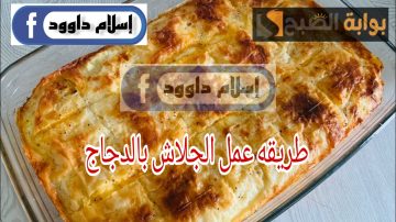مش هتعملي أحلى منه لرمضان .. طريقة عمل الجلاش بالدجاج بكل سهولة