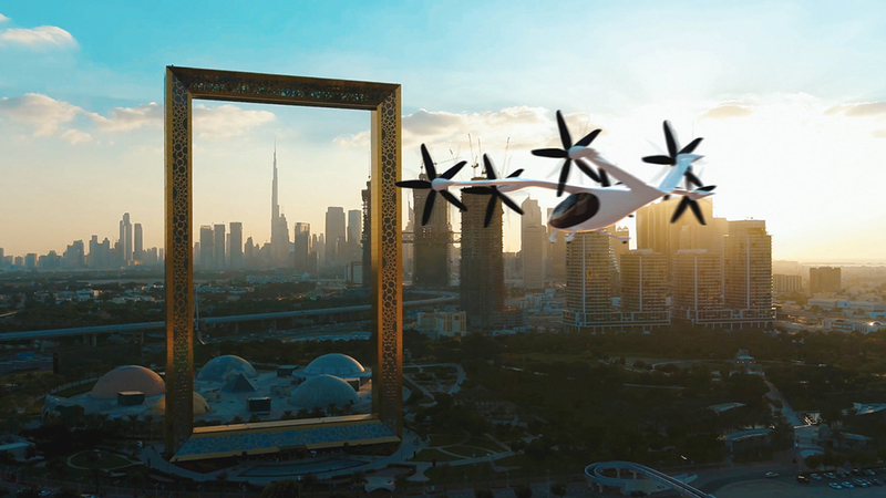 دبي أول مدينة في العالم تستخدم التاكسي الجوي 2026