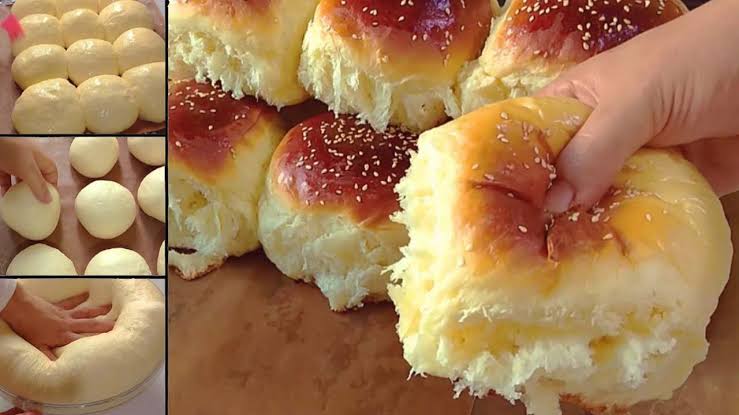 خبز الحليب الأسفنجي هش جدا زي القطن