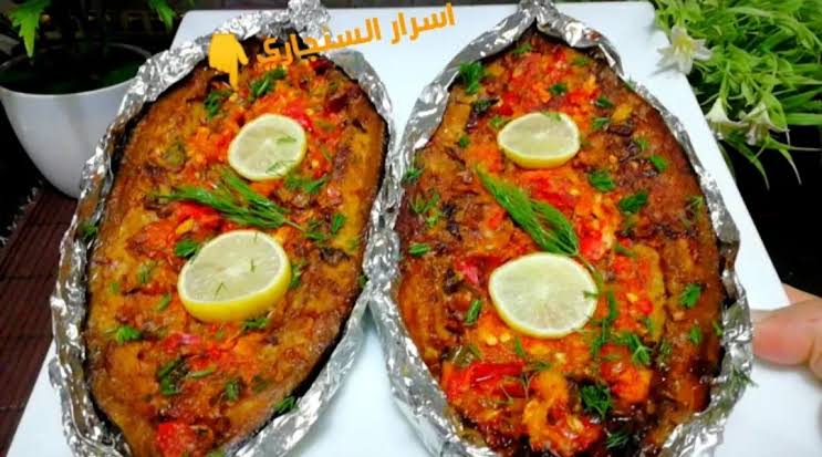 مثل المطاعم بتتبيلة رائعة وشهية طريقة السمك السنجارى على أصوله في الفرن بطعم ورائحة لا تقاوم 5 مثل المطاعم بتتبيلة رائعة وشهية طريقة السمك السنجارى على أصوله في الفرن بطعم ورائحة لا تقاوم