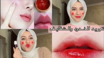 وشك هيبقى تفاحة.. كريم منزلي لتوريد الشفايف والخدود بشكل مش هتصدقيه