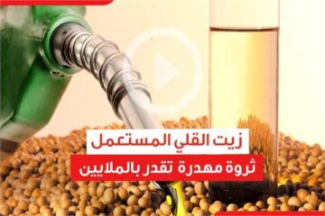 جمعيه وشيليه عندك.. هاتي زيت القلي المستعمل وتعالي اقولك على سر هيكسبك دهب