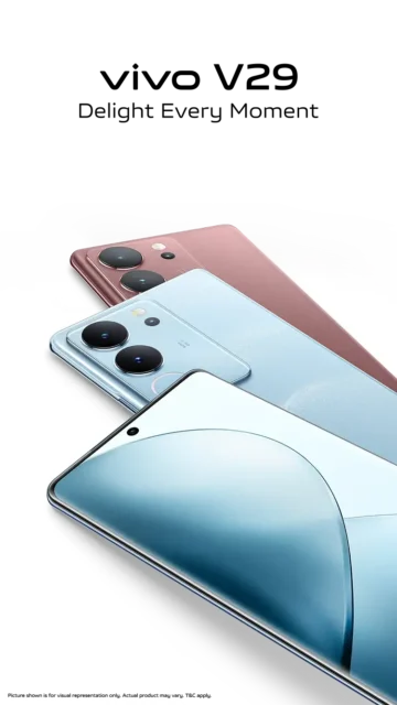 تصميم شيك وأداء قوي!!.. سعر ومواصفات هاتف Vivo V29 بمعالج خرافي وبطارية مبتخلصش