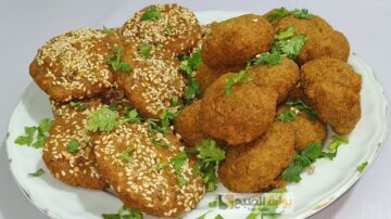 سر عجينة الطعمية الفلافل الخضراء زى المحلات خزينها لسحور لرمضان