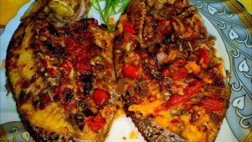 أشهى وألذ الأكلات المميزة.. السمك البلطي السنجاري بشكل شهي وطعم لا يقاوم أحلى من المطاعم