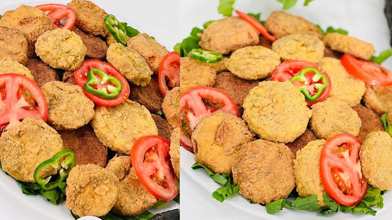 فكرة جديدة.. أسهل طريقة عمل الباذنجان البانيه المقرمش بطعم لذيذ وخطير لا يقاوم 5 فكرة جديدة.. أسهل طريقة عمل الباذنجان البانيه المقرمش بطعم لذيذ وخطير لا يقاوم