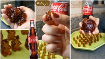 بدون سكر وبكوباية كوكاكولا هتعملي كاندي الجيلى كولا في البيت لأولادك بطعم يجنن