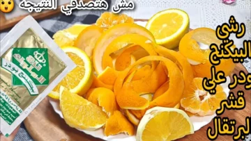 ازاى كل ده عايشين ومنعرفش؟ ارمي قشر البرتقال في الخلاط وشوفي هتعملي ايه مش هتبطلى تجربيها من حلاوتها