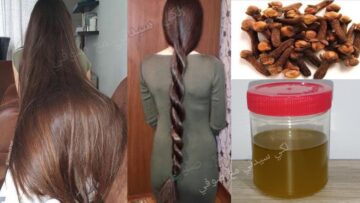وصفة القرنفل السحرية لتطويل الشعر للركب بسرعة الصاروخ وعلاج التساقط والصلع لن يتوقف عن النمو