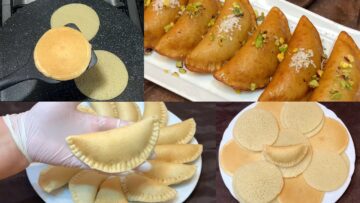 بأسرار المحلات طريقة عمل عجينة القطايف الأصلية بدون سميد هشة ومقرمشة بدون ما تشرب زيت أحلي من الجاهزة