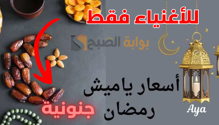 "حطمت التوقعات".. أسعار ياميش رمضان 2024 في المحلات التجارية بزيادة تصل إلى 70% 5 “حطمت التوقعات”.. أسعار ياميش رمضان 2024 في المحلات التجارية بزيادة تصل إلى 70%