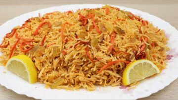 طريقة تحضير وصفة الأرز البخاري بالدجاج بالتفصيل بطعم لذيذ