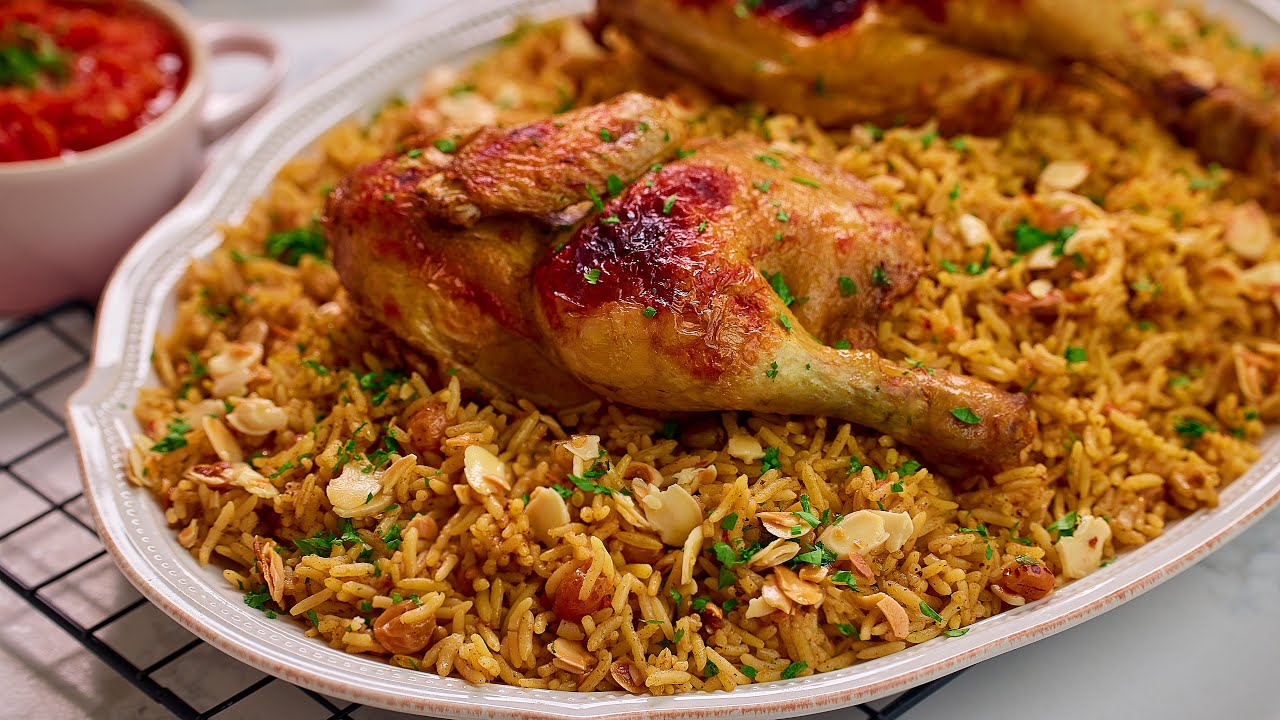 طريقة عمل الكبسة السعودي بالدجاج على أصولها بطعم أحلى من الجاهزة