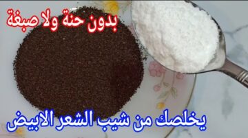 قولي وداعا لشيب الشعر…بملعقة ملح واحدة تخلصي تماماً من شيب الشعر المزعج بدون حنه ولا صبغات
