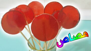طريقة عمل اللولي بوب للأطفال بعصير الفواكه في المنزل بمكونات صحية بدون جلوكوز وهتعجبهم