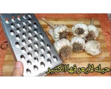 تقشير الثوم بالمبشرة وانسي بقا أي طريقة تانية بتعمليها في البيت بعد ما تعرفي الطريقة دي