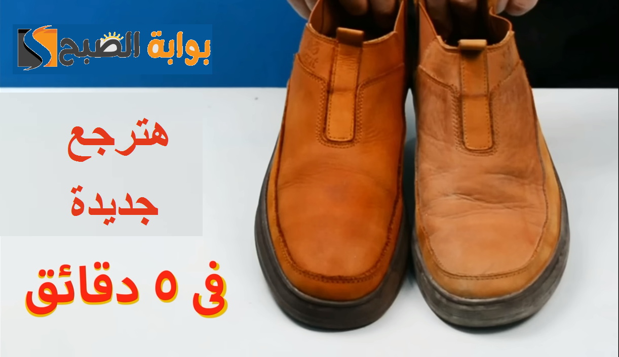 طريقة تنظيف الحذاء الشمواه في 5 دقائق .. هيرجع جديد من تاني 5 طريقة تنظيف الحذاء الشمواه في 5 دقائق .. هيرجع جديد من تاني