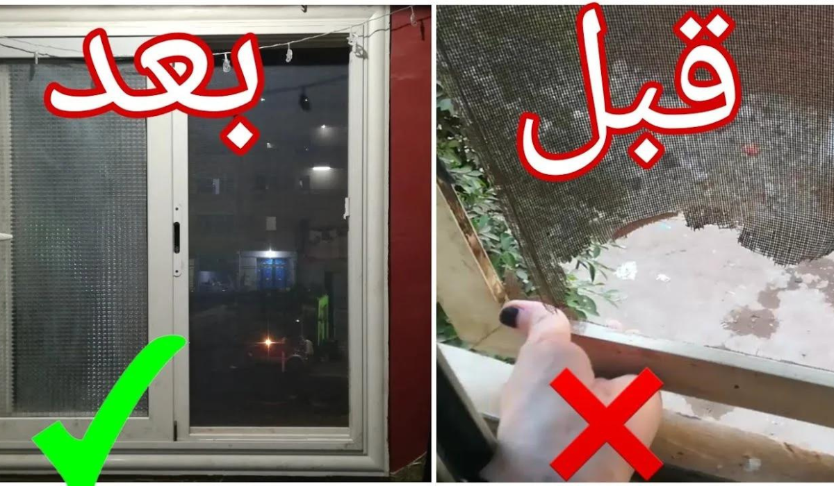 في خمس دقايق بس هيكون بيلمع كأنه جديد .. تنظيف شباك المطبخ من الدهون كلها 5 في خمس دقايق بس هيكون بيلمع كأنه جديد .. تنظيف شباك المطبخ من الدهون كلها