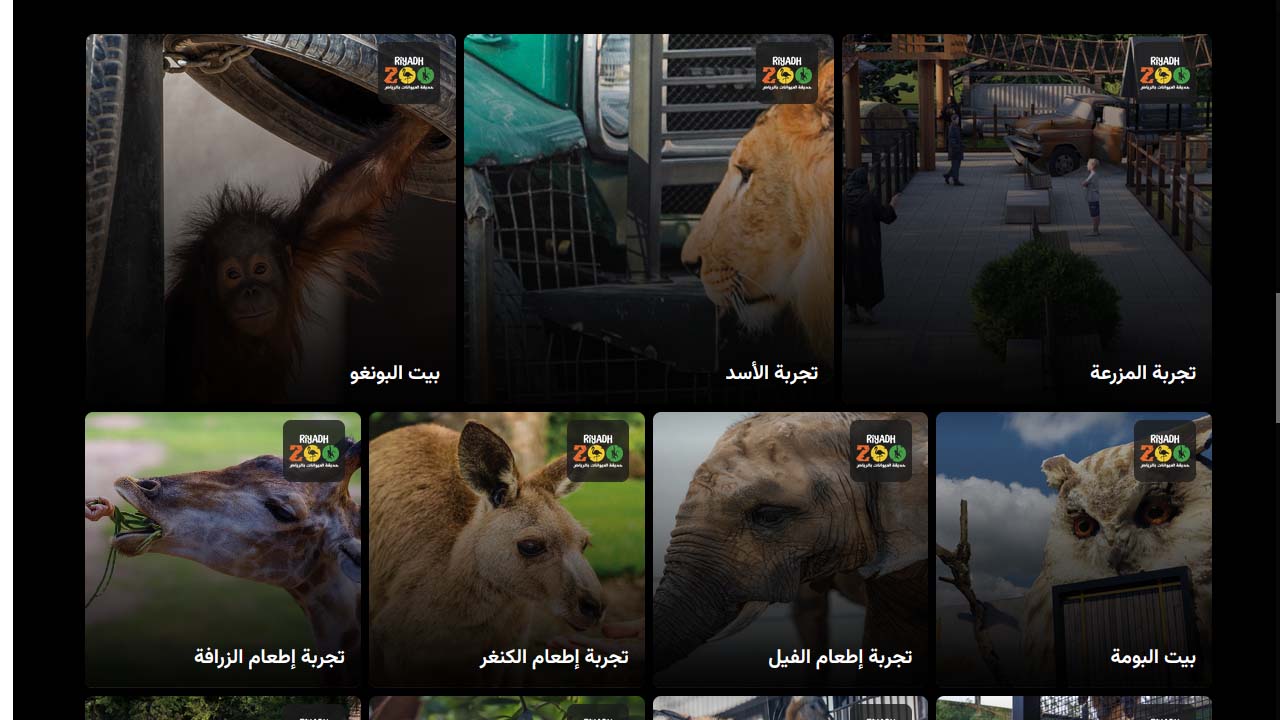 الرياض Zoo | حجز تذاكر حديقة الحيوان في الرياض