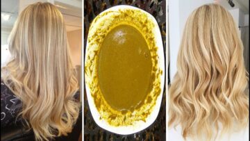 أسهل طريقة عمل صبغة الكركم لعشاق اللون الاشقر الذهبي بمكونات طبيعية وبأسرار اكبر الكوافيرات