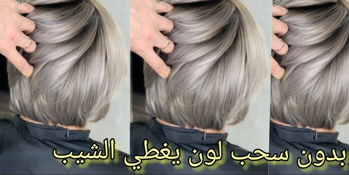 هتصغري 10 سنين...صبغ الشعر باللون الأشقر الرمادي في البيت لتغطية شيب الشعر 5 هتصغري 10 سنين…صبغ الشعر باللون الأشقر الرمادي في البيت لتغطية شيب الشعر