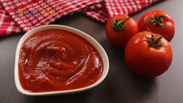طريقة سهلة لإعداد الكاتشب بأقل التكاليف وهتحلى أكلك به على طول