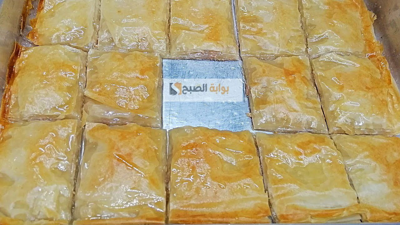 طريقة عمل الجلاش الحلو بدون حشو سادة بالمقادير