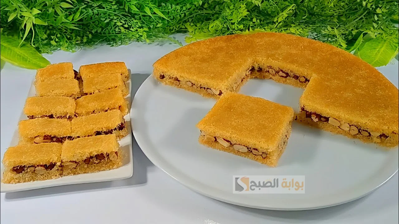 لازم تجربيها .. سر عمل الكنافة المحشية بالمكسرات في البيت مثل كنافة الحلواني الجاهزة 5 لازم تجربيها .. سر عمل الكنافة المحشية بالمكسرات في البيت مثل كنافة الحلواني الجاهزة