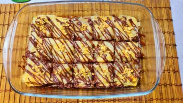 طريقة عمل جلاش بالنوتيلا المورق في البيت بصوص الشوكولاتة الكريمي بطعم ولا أروع هيعجب عائلتك