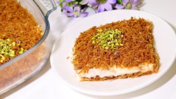 حلوى الشعرية السريعة بالحليب والنشا في أقل من ربع ساعة اعرفي هتحضريها إزاي