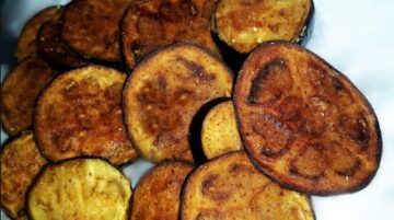 طريقة صحية ومختلفة لعمل الباذنجان المقلي المقرمش بطعم لذيذ زي المطاعم