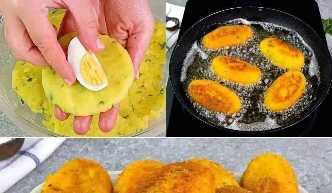 وصفة المفاجأة….. طريقة عمل اصابع البطاطس بالبيض المسلوق طعمها لذيذ وجوسي