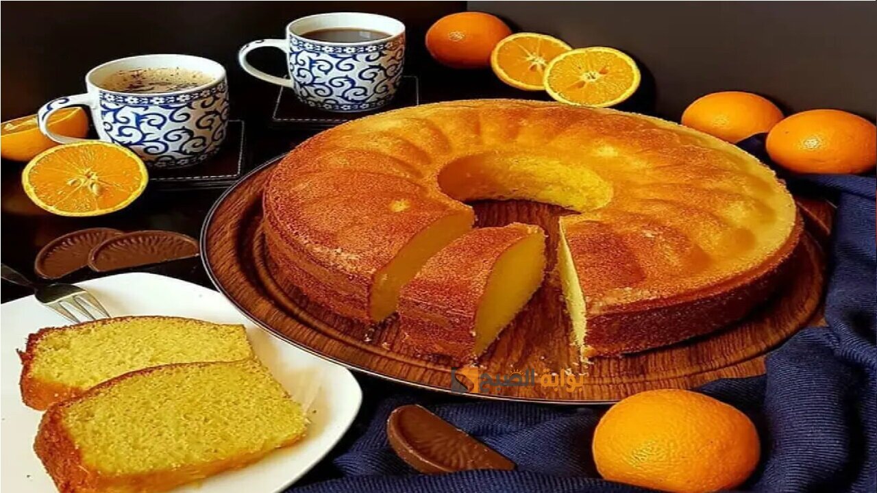 طريقه عمل كيكة البرتقال بصوص البرتقال هشه ولذيذة في الخلاط بأسهل وقت 5 طريقه عمل كيكة البرتقال بصوص البرتقال هشه ولذيذة في الخلاط بأسهل وقت