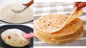 طريقة لا تقدر بثمن.. خبز الصاج السورى بطعم روعة طرى وهش وخفيف فى 5 دقائق لجميع انواع السندوتشات احلى من الجاهز