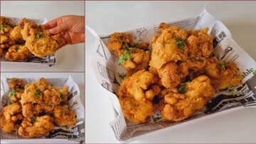 قرنبيط كرسبى بدون بيض ولا لبن ومن غير يشرب زيت ..حرفيا مش هتبطلوا تعملوه غير بالطريقة دى