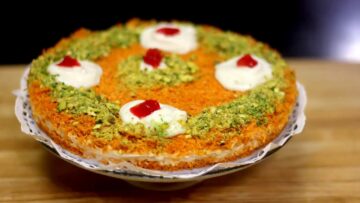 طريقة الكنافة بالقشطة زي المحلات