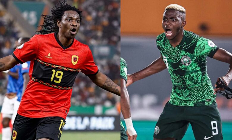 موعد مباراة نيجيريا وأنغولا في ربع نهائي كأس الأمم الأفريقية وما هي القنوات الناقلة 