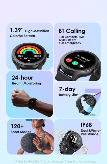 علي قد الأيد سعر ومواصفات ساعة Oraimo Watch 2R تستقبل المكالمات ببطارية تدوم 7 أيام