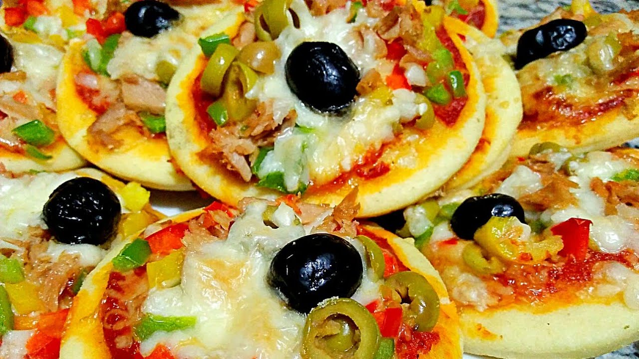 أطرى وأخف ميني بيتزا هتجربوها بأسهل وأسرع الطرق 5 أطرى وأخف ميني بيتزا هتجربوها بأسهل وأسرع الطرق