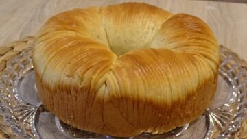 وصفة لفة الصوف البريوش الهشة Wool Roll Bread بطريقة سهلة وناجحة من أول مرة