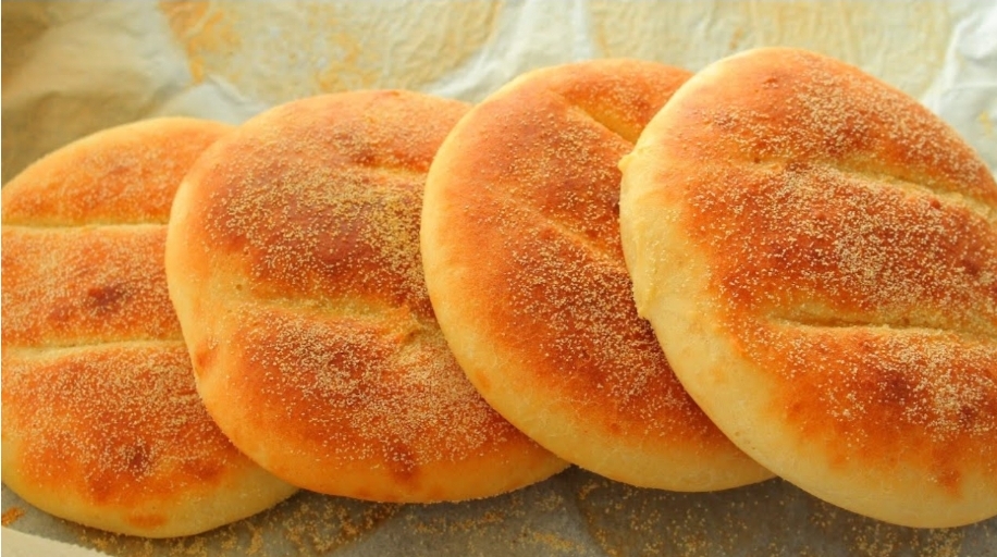 خبز الصمون حضريه بدون اختمار ولا دلك بطريقة سهلة وسريعة من المطبخ المغربي