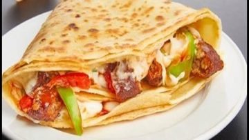عمل الكريب بالبسطرمة للمبتدئين نوعي من فطار رمضان