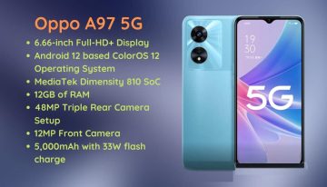 مواصفات هاتف oppo A97 5G