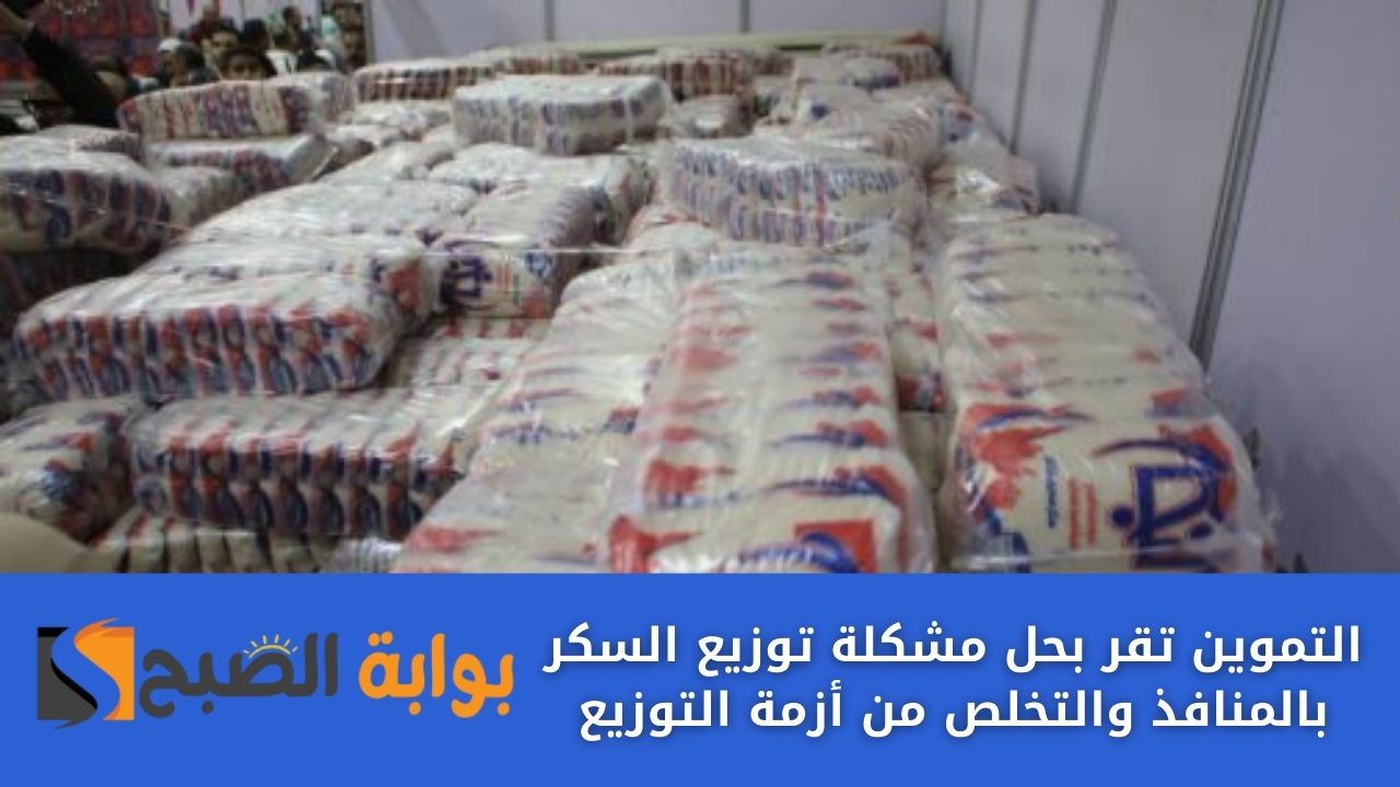 التموين تُبشر المواطنين بحل أزمة السكر وتوضح السبب وراء اختفائه الفترة الماضية