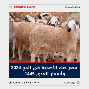 سعر صك الأضحية في الحج 2024.. تعرف على أسعار الهدى 1445