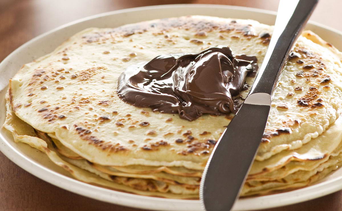 طريقة عمل عيش الكريب بطعم ألذ من المطاعم 5 طريقة عمل عيش الكريب بطعم ألذ من المطاعم